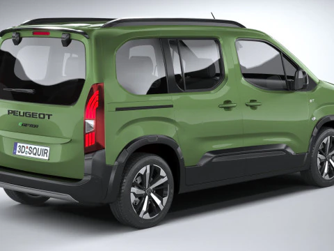 Peugeot Rifter 2024 3D Model