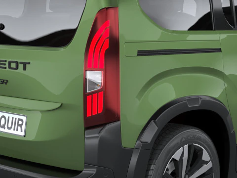 Peugeot Rifter 2024 3D Model