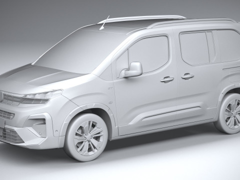 Peugeot Rifter 2024 Modello 3D