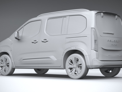 Peugeot Rifter 2024 Modello 3D