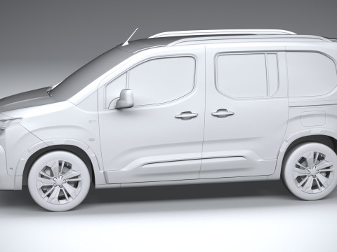 Peugeot Rifter 2024 Modello 3D