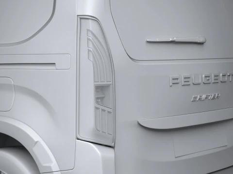 Peugeot Rifter 2024 3D Model