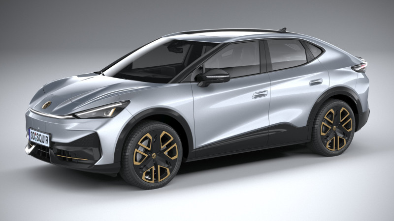 Volkswagen IDUnyx 2025 3D 모델 .c4d .max .obj .3ds .fbx .stl .blend 