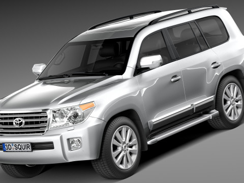 Toyota Land Cruiser 2013 Modèle 3D