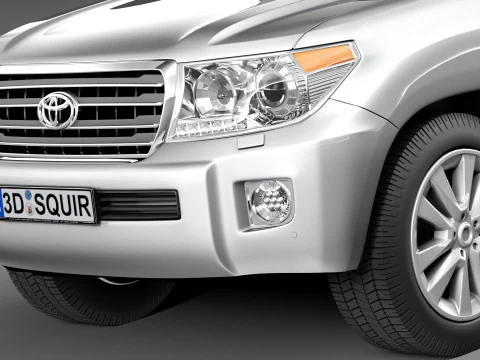 Toyota Land Cruiser 2013 3D Model