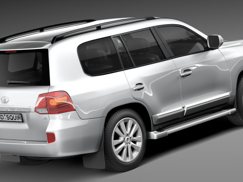 Toyota Land Cruiser 2013 3D Model