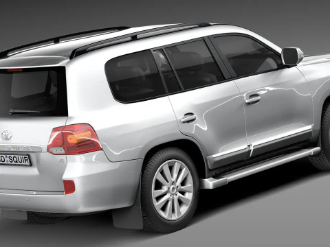 Toyota Land Cruiser 2013 3D Model
