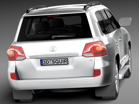 Toyota Land Cruiser 2013 3D Model