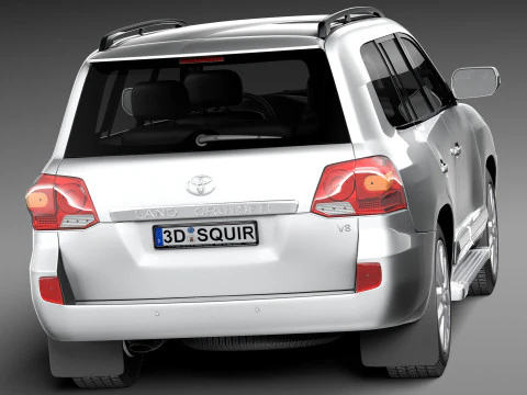 Toyota Land Cruiser 2013 3D Model