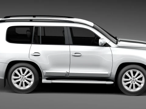 Toyota Land Cruiser 2013 3D Model