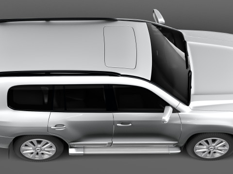 Toyota Land Cruiser 2013 3D Model