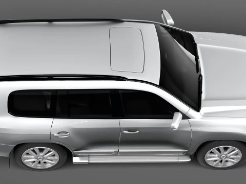Toyota Land Cruiser 2013 3D Model