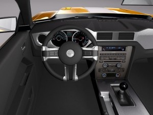 Mustang Boss 302 2013 Model 3D