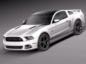 MustangGT 2013 3D Model