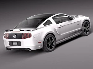 Mustang GT 2013 3D Model