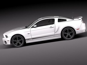 Mustang GT 2013 3D 模型