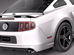 Mustang GT 2013 3D 模型