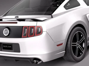 Mustang GT 2013 3D Model