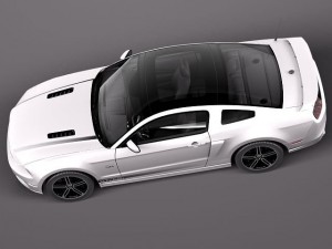 Mustang GT 2013 3D 模型
