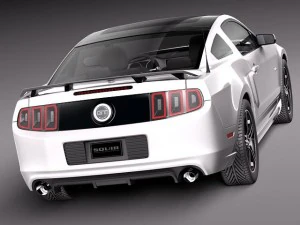 Mustang GT 2013 3D Model