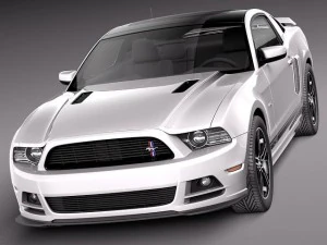 Mustang GT 2013 3D Model