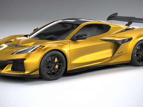 Chevrolet Corvette ZR1 2025 Model 3D