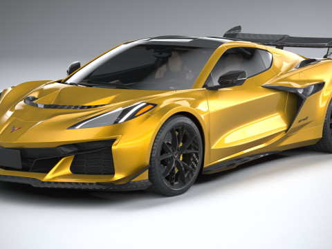Chevrolet Corvette ZR1 2025 3D Модель