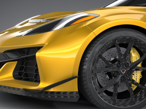 Chevrolet Corvette ZR1 2025 3D Модель