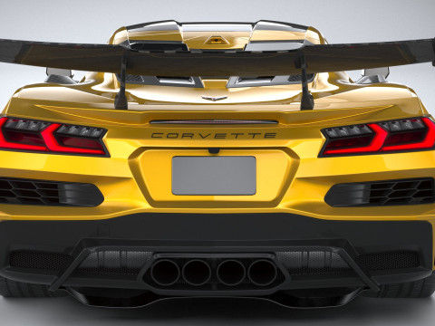 Chevrolet Corvette ZR1 2025 3D Модель