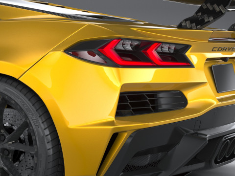Chevrolet Corvette ZR1 2025 3D Модель