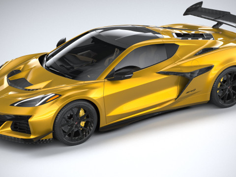 Chevrolet Corvette ZR1 2025 3D Модель