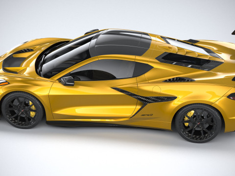Chevrolet Corvette ZR1 2025 3D Модель