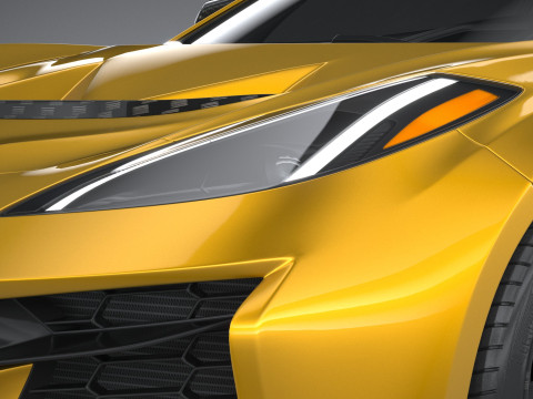 Chevrolet Corvette ZR1 2025 3D Модель