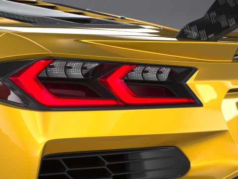 Chevrolet Corvette ZR1 2025 3D Модель