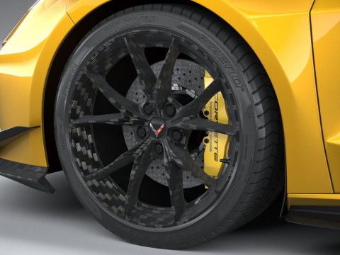 Chevrolet Corvette ZR1 2025 3D Модель