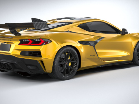 Chevrolet Corvette ZR1 2025 3D Модель