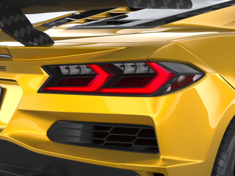 Chevrolet Corvette ZR1 2025 3D Модель