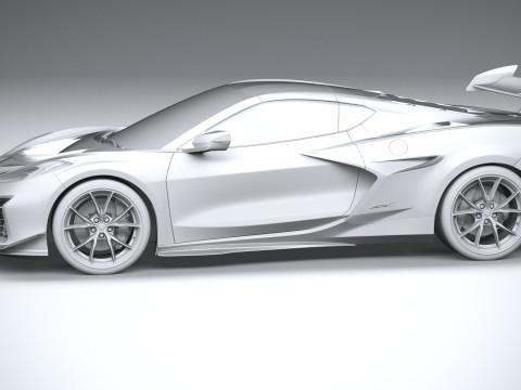 Chevrolet Corvette ZR1 2025 3D Модель