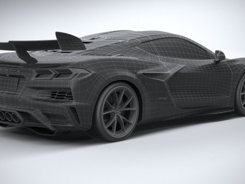 Chevrolet Corvette ZR1 2025 3D Модель