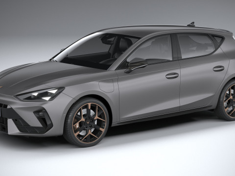 Cupra Leon 2025 3D Model