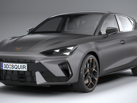 Cupra Leon 2025 3D 模型