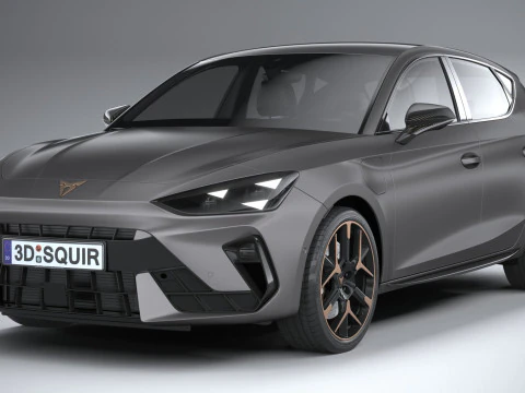 Cupra Leon 2025 3D Model