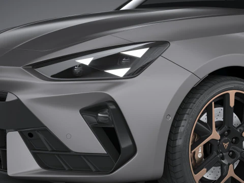 Cupra Leon 2025 3D Model