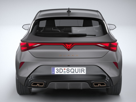 Cupra Leon 2025 3D 模型