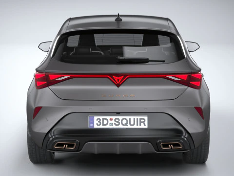 Cupra Leon 2025 3D Model