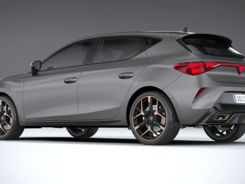 Cupra Leon 2025 3D Model