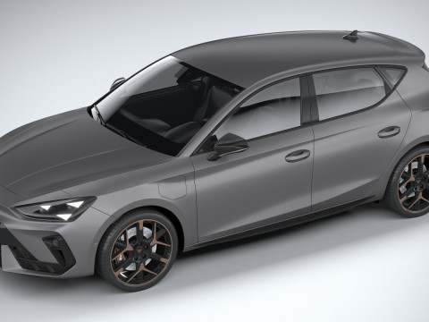 Cupra Leon 2025 3D 模型