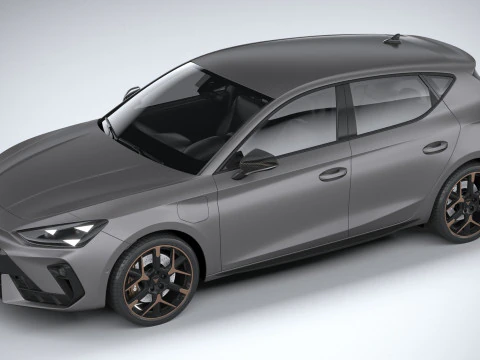 Cupra Leon 2025 3D Model