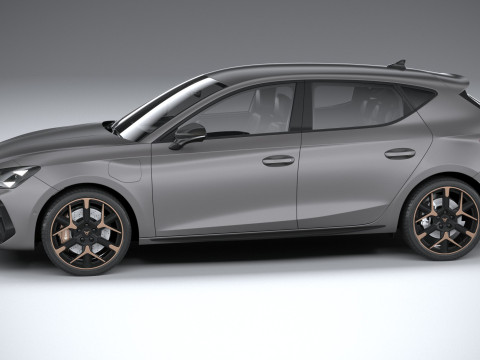 Cupra Leon 2025 3D 模型