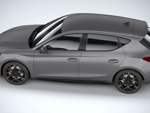 Cupra Leon 2025 3D Model